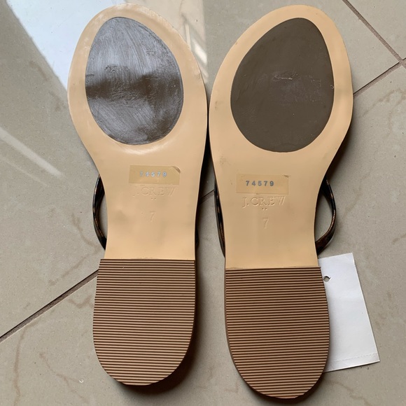 J. Crew Leopard Strap Flip Flop - Picture 4 of 4